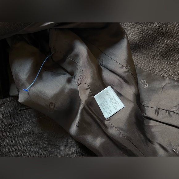 Escada NEW vintage jacket blazer 30% wool 70% rayon Made In Germany brown - Picture 12 of 17